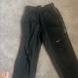 Nike Black Sweatpants with Elastic Waistband